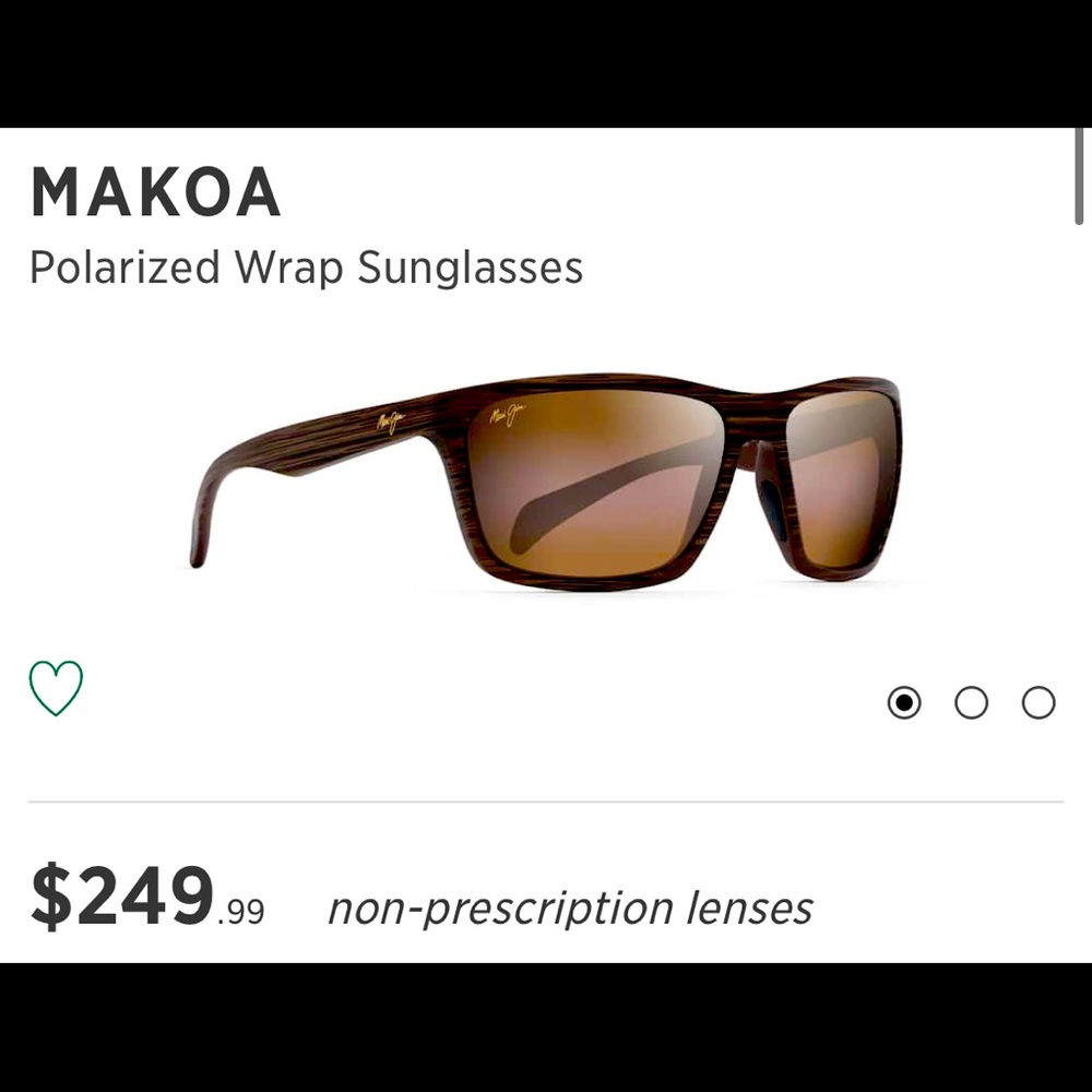 Authentic Maui Jim Makoa Sunglasses